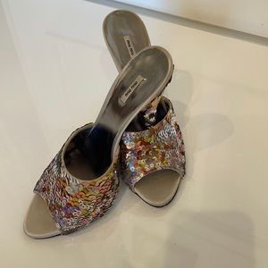 Miu Miu Seqin Heels 37.5